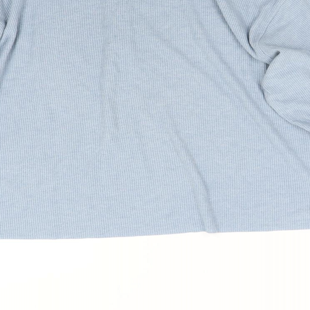 Topshop Womens Blue   Pullover Sweatshirt Size 8