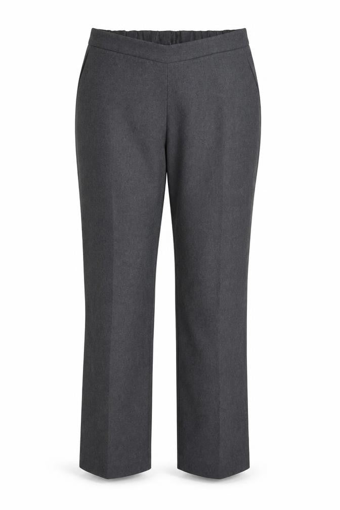 Bonmarché Womens Grey Dress Pants Trousers Size 16 L28 in