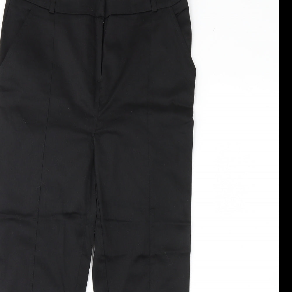 Select Womens Black   Trousers  Size 8 L26 in