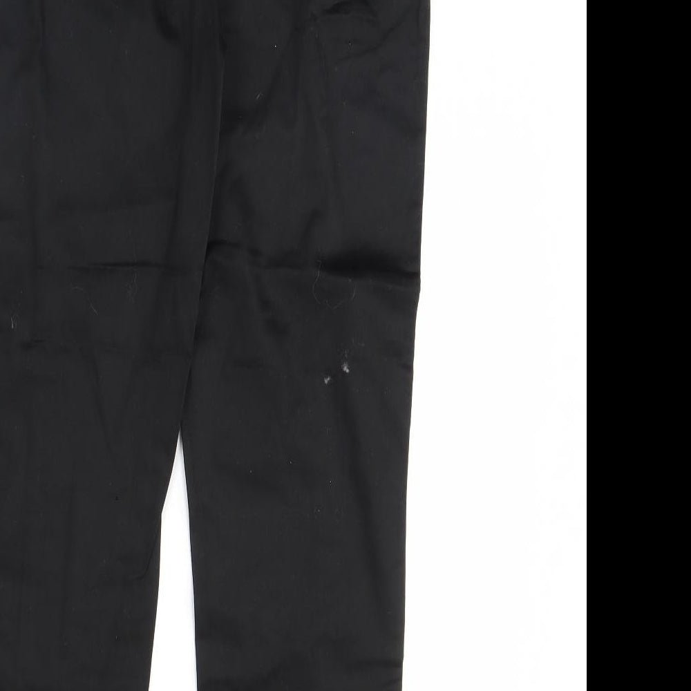 Select Womens Black   Trousers  Size 8 L26 in