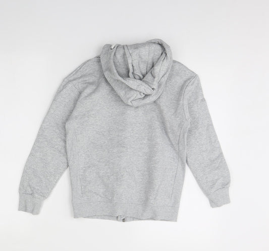 M&s Boys Grey   Jacket  Size 9 Years