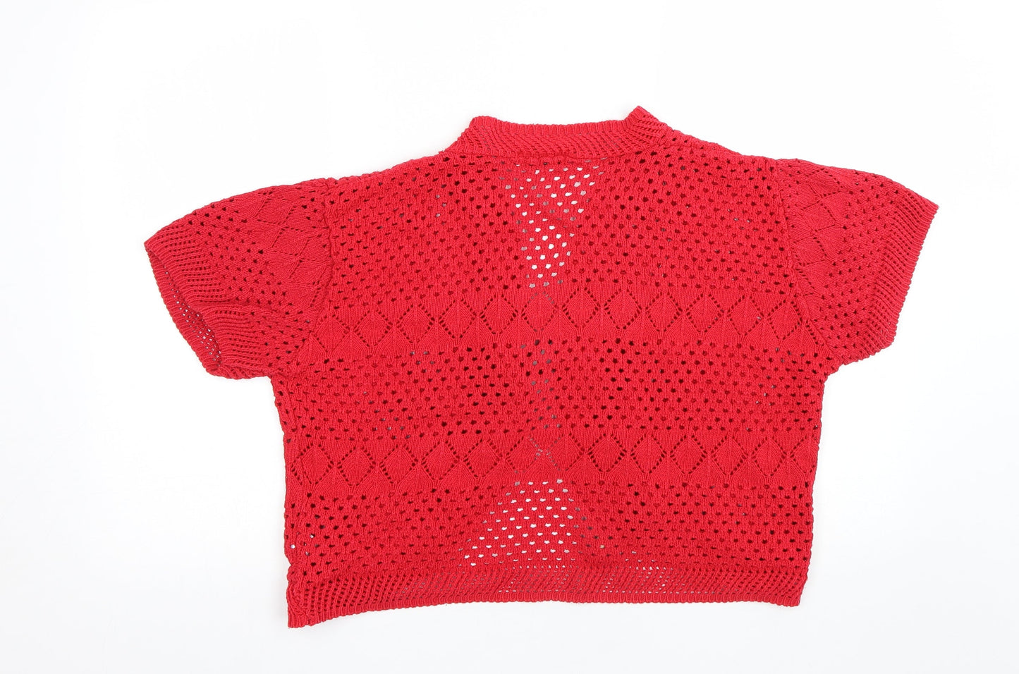 CHIC Womens Red   Cape Jumper Size M