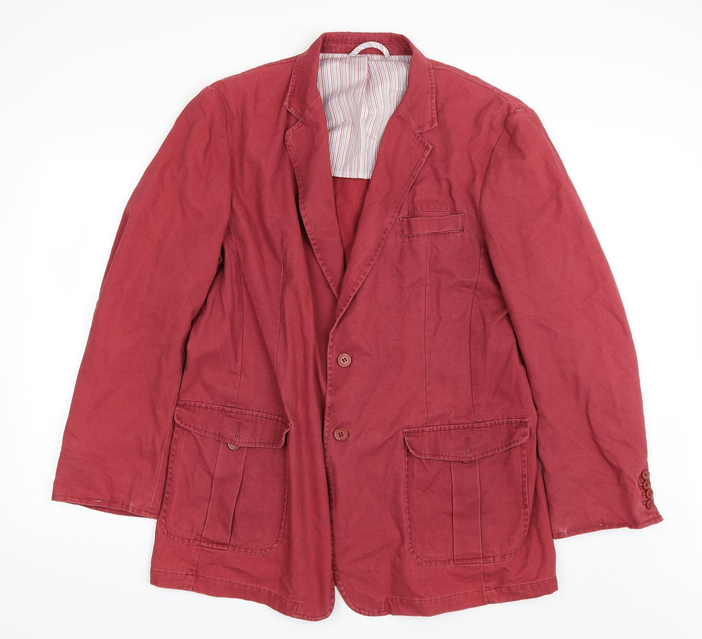 PETER CHRISTIAN Womens Red   Jacket Coat Size 16