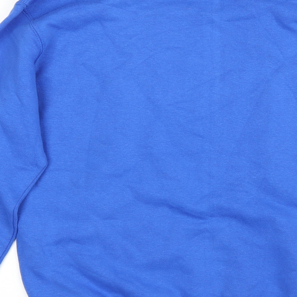 Lane Seven Mens Blue   Pullover Sweatshirt Size M