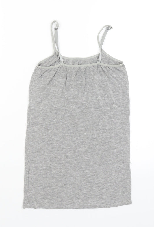 Preworn Womens Grey   Basic Tank Size M