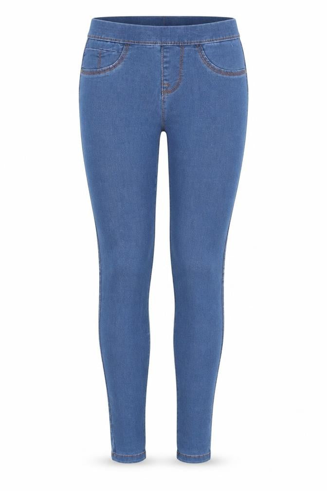 Denim Co Womens Blue   Jegging Jeans Size 8 L28 in
