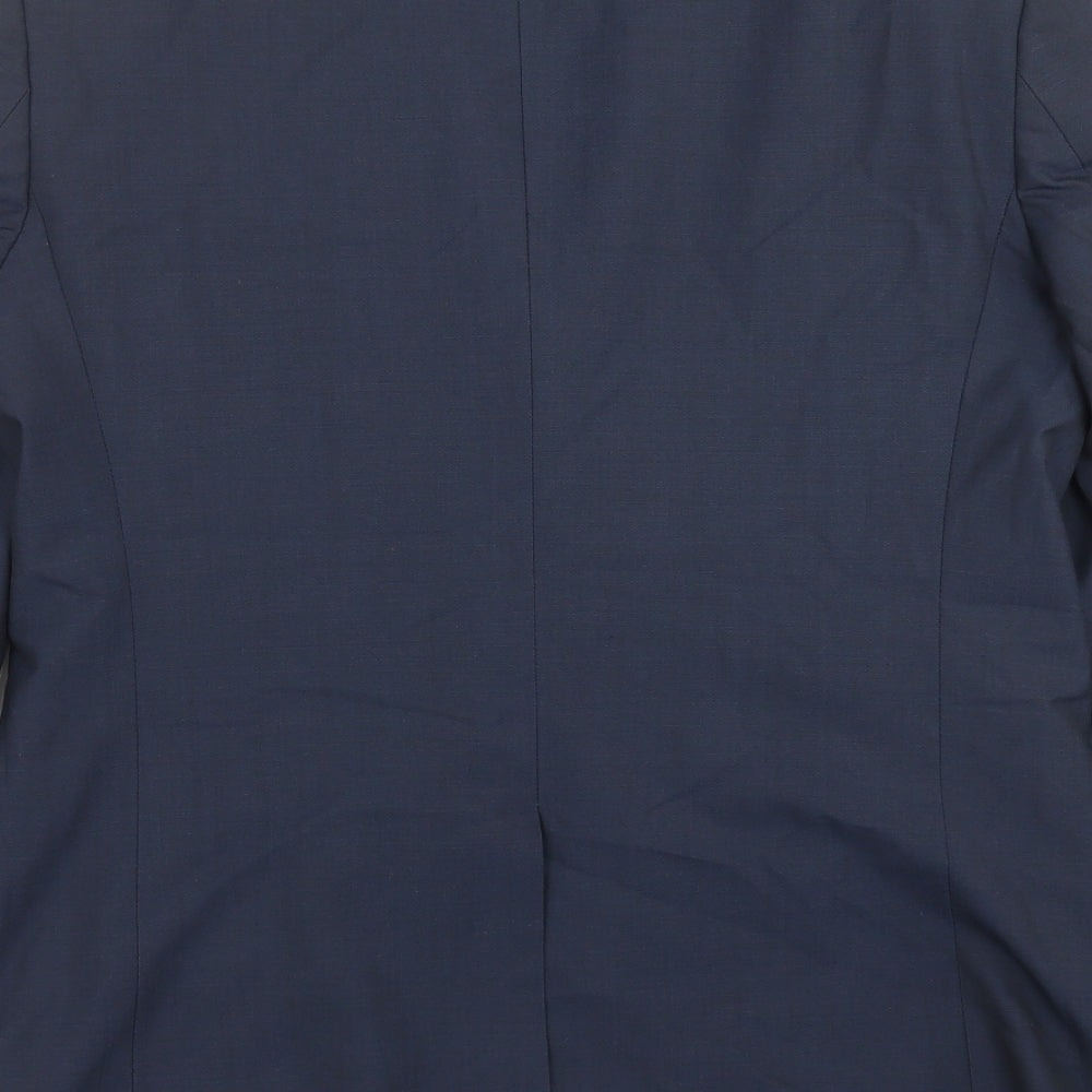 Marks and Spencer Mens Blue   Jacket Suit Jacket Size 38