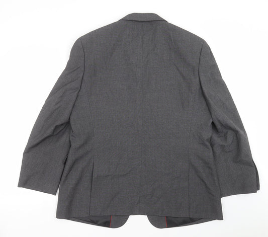 Burton Mens Grey   Jacket Suit Jacket Size 44