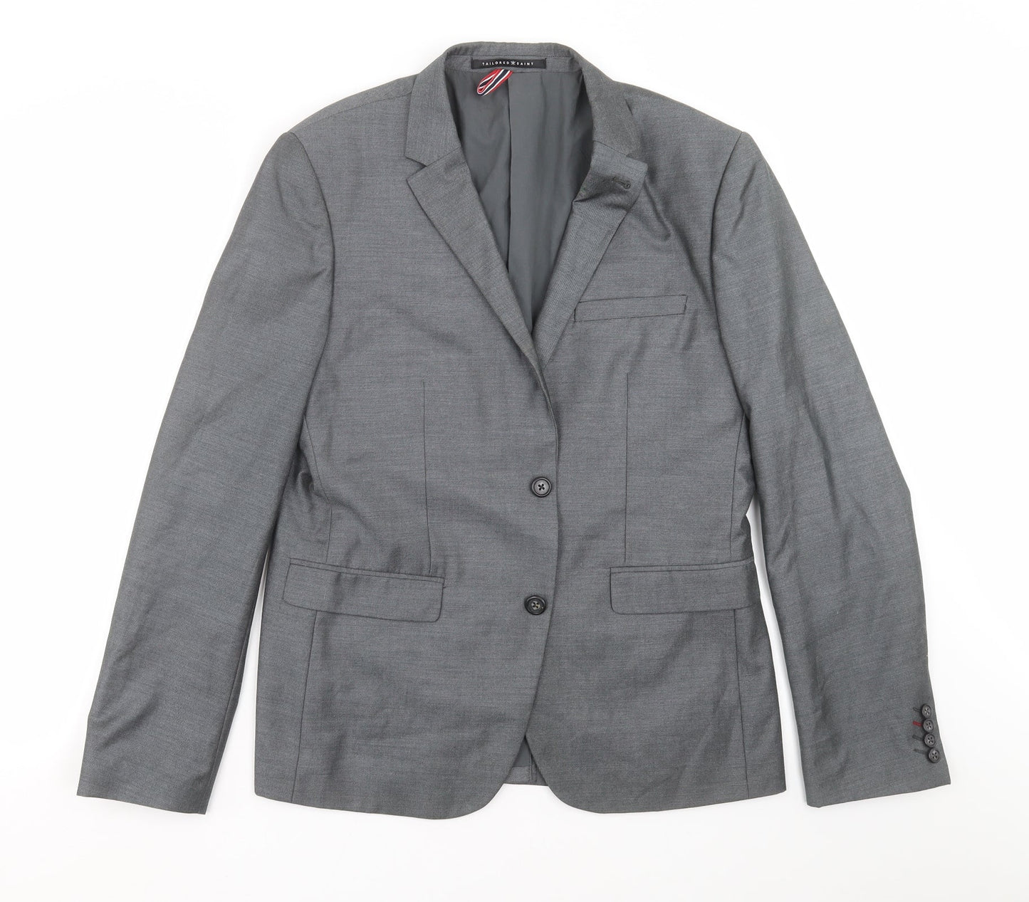 Tailored Saint Mens Grey   Jacket Suit Jacket Size 40