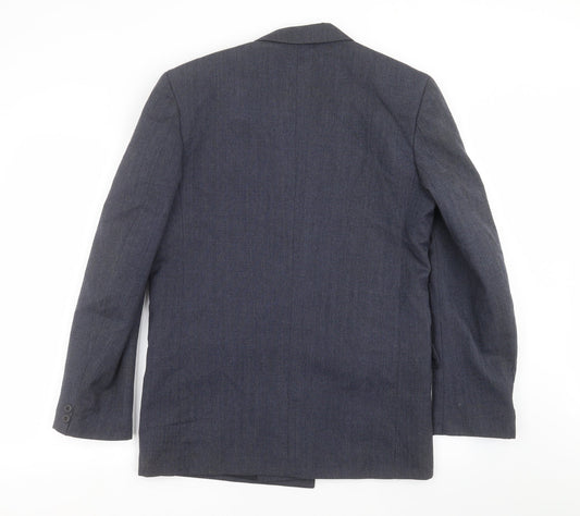 Classic Mens Blue   Jacket Suit Jacket Size 38