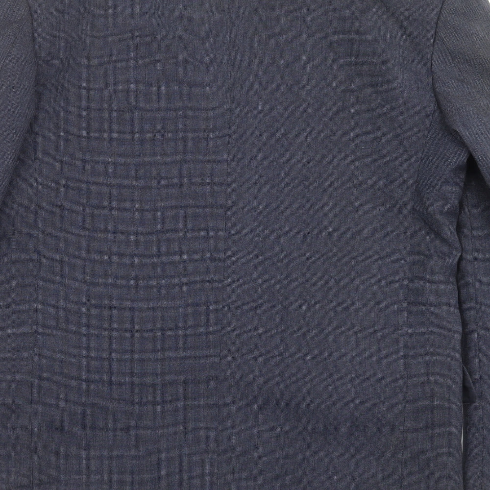 Classic Mens Blue   Jacket Suit Jacket Size 38