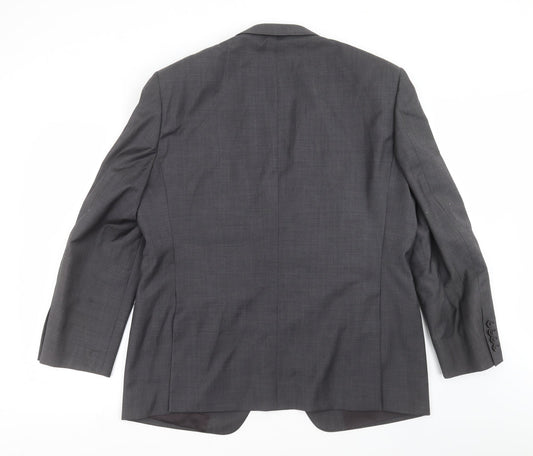 Marks and Spencer Mens Grey   Jacket Suit Jacket Size 42
