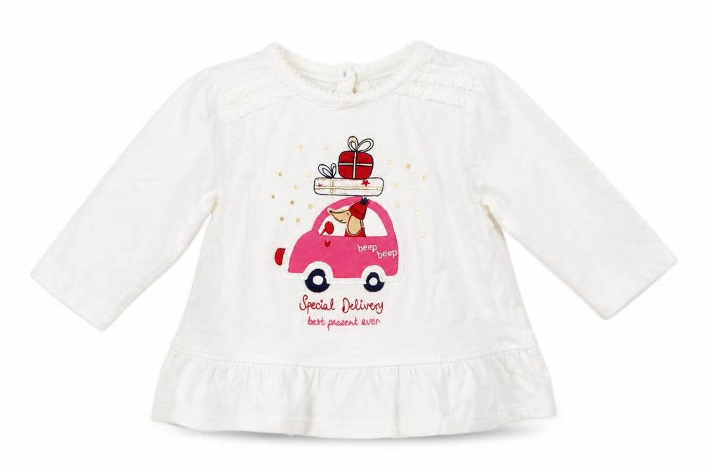 George Girls White   Basic Casual Size Newborn