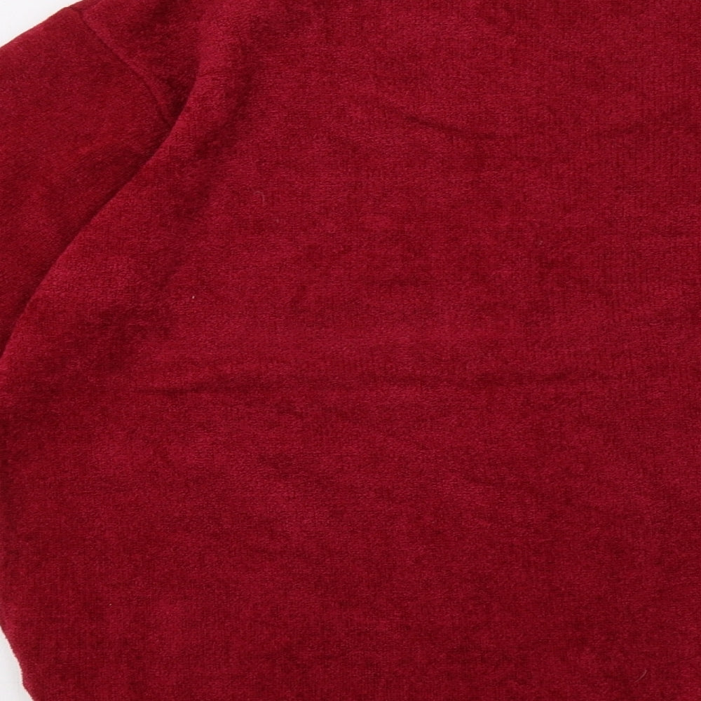Avant Garde Womens Red   Pullover Sweatshirt Size M