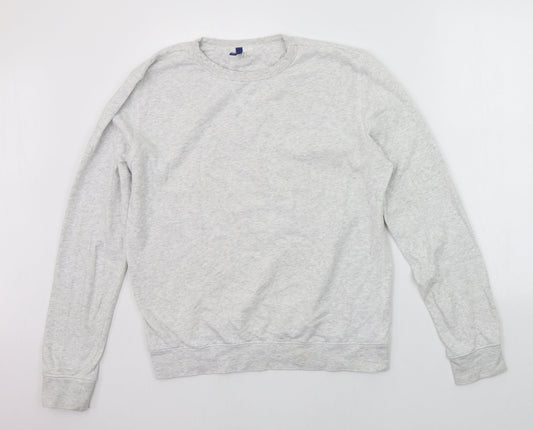 Divided Womens Grey   Pullover Jumper Size M