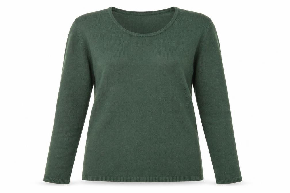 Authentic Womens Green   Pullover Jumper Size 14