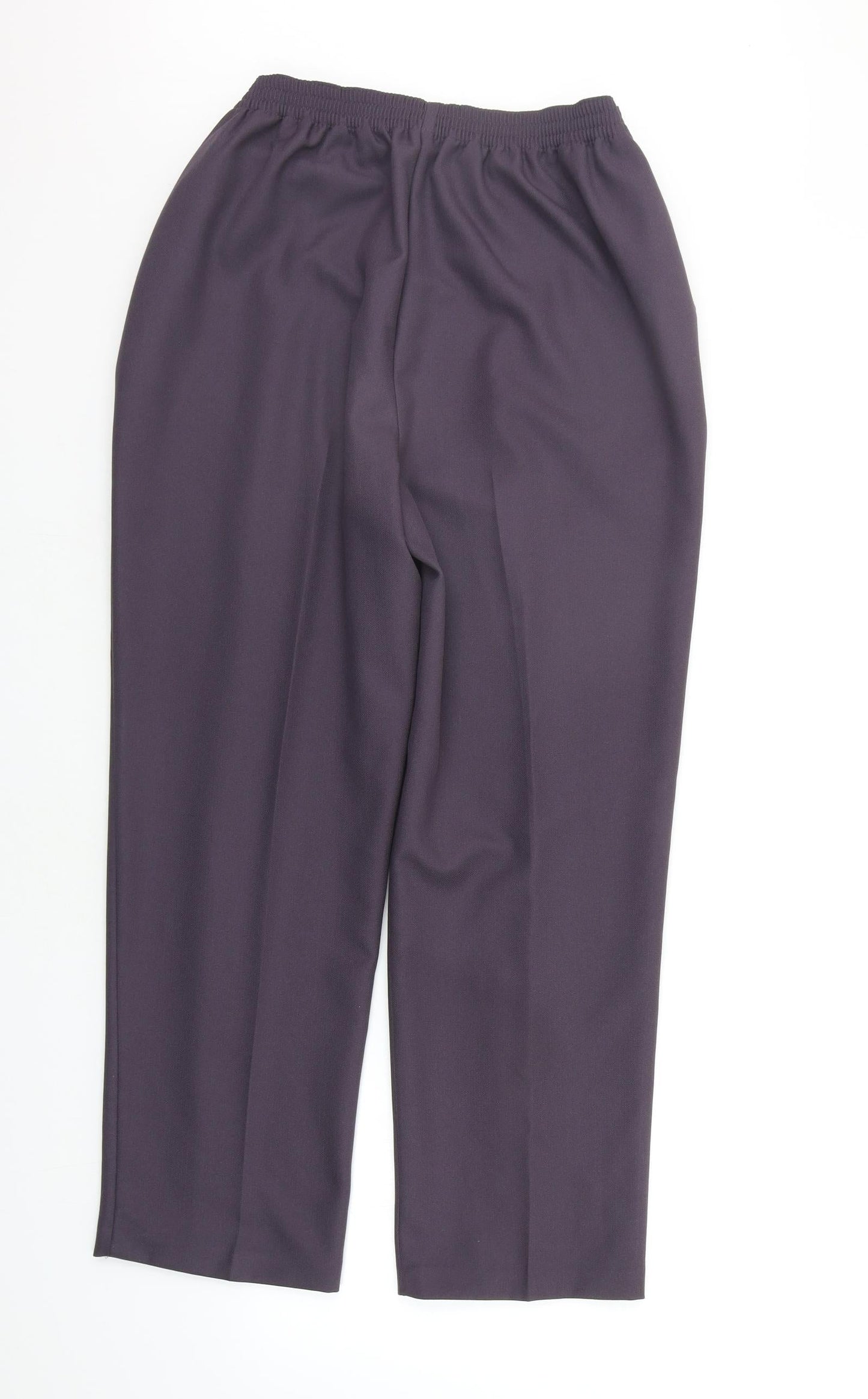 Papaya Womens Purple   Trousers  Size 14 L26 in