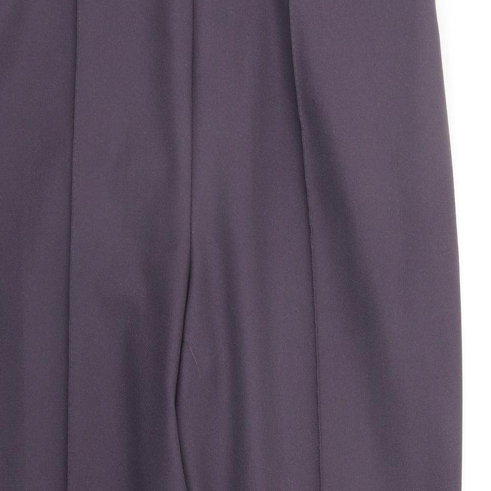 Papaya Womens Purple   Trousers  Size 14 L26 in