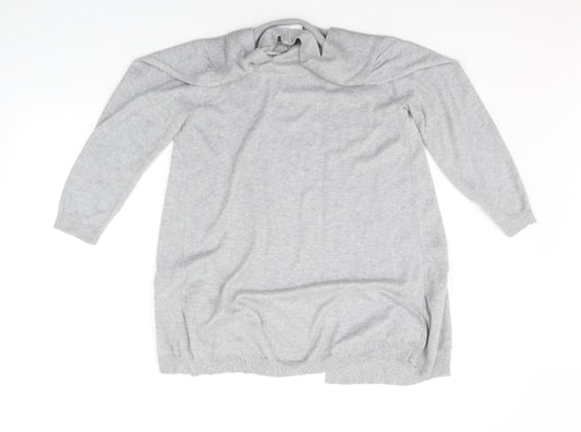 Wallis Womens Grey   Cardigan Jumper Size S