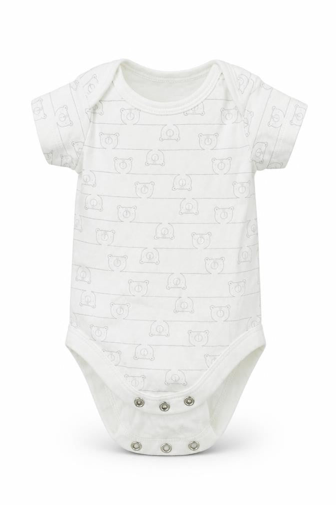 TU Baby White   Babygrow One-Piece Size 0-3 Months