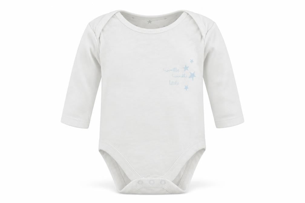Very Boys White   Babygrow One-Piece Size 0-3 Months