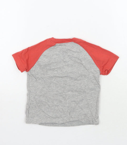 carters Boys Grey   Basic T-Shirt Size 3-6 Months