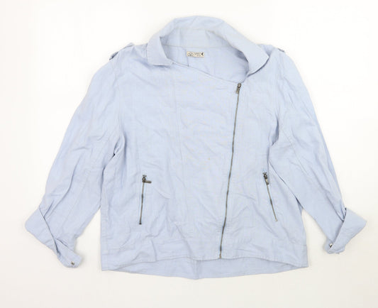 Espirit Womens Blue   Jacket Coat Size 14