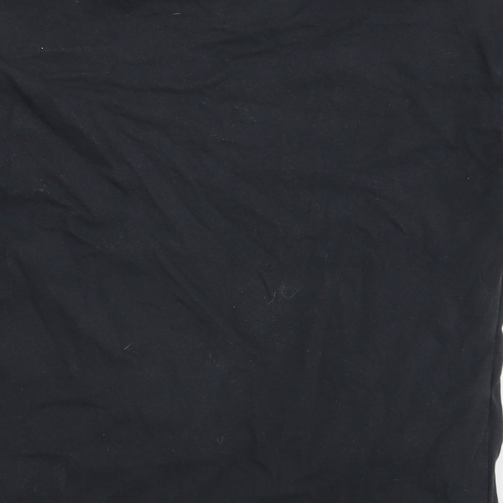 Marks and Spencer Girls Black   Basic T-Shirt Size 7-8 Years