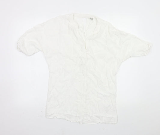 river island  Womens White   Basic Blouse Size 10