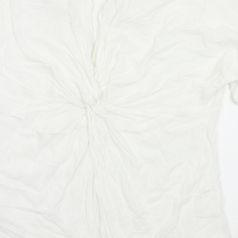 river island  Womens White   Basic Blouse Size 10