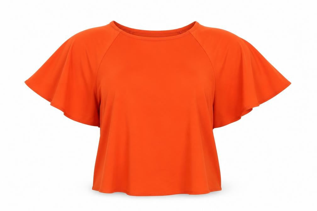 Definitions Womens Red   Basic Blouse Size 10