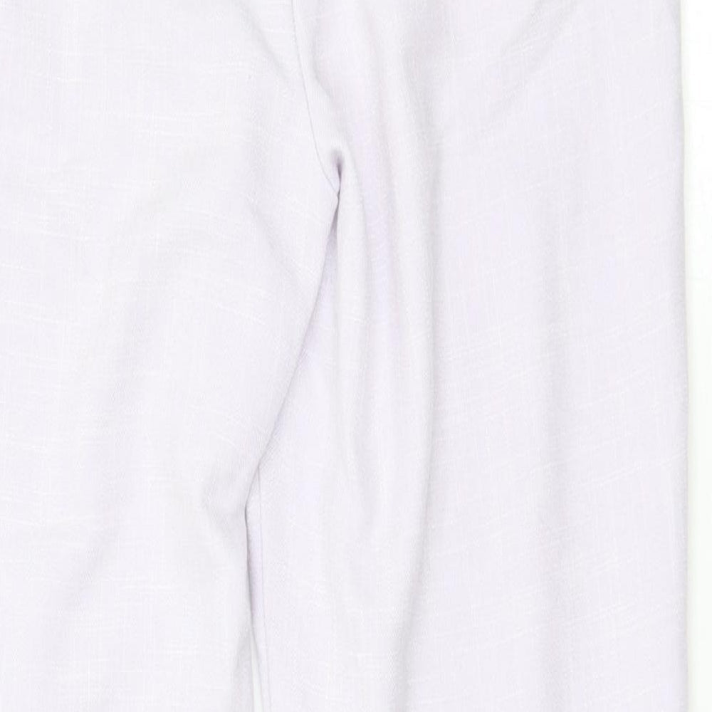 New Look Womens Purple   Trousers  Size 6 L26 in