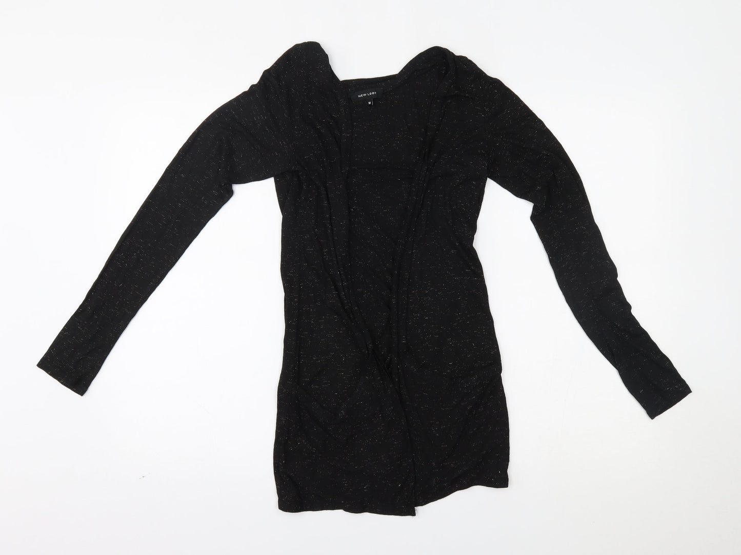 New Look Womens Black   Wrap Jumper Size 10