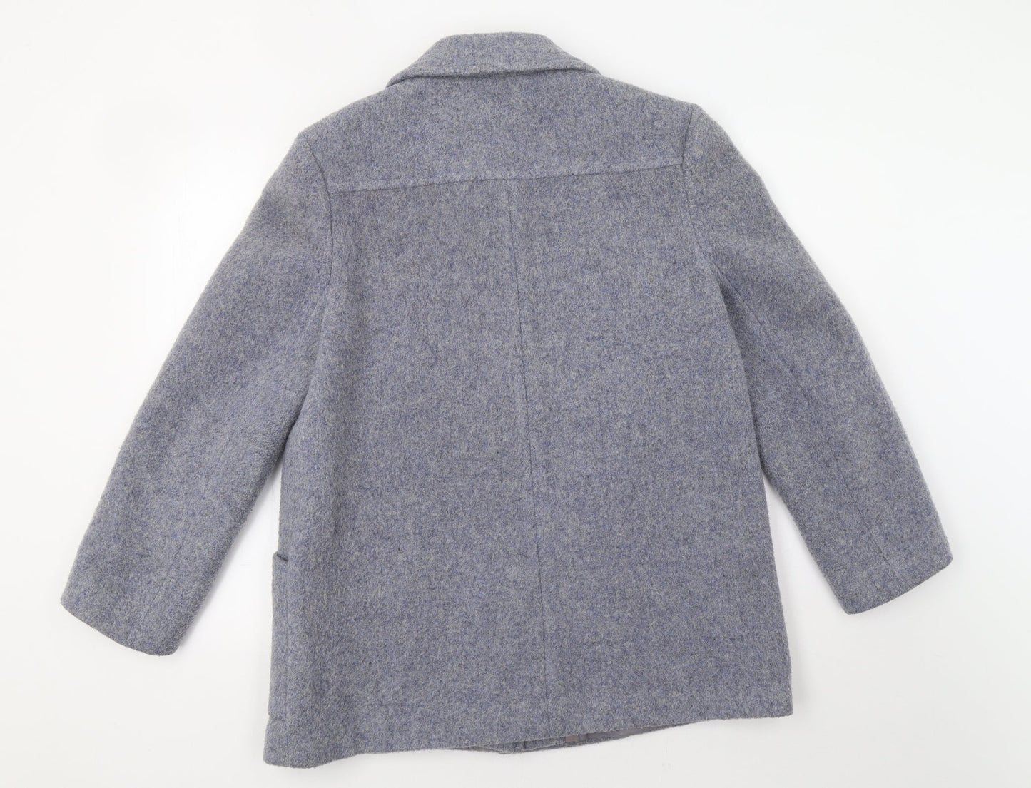 Littlewoods Womens Blue   Pea Coat Coat Size 14