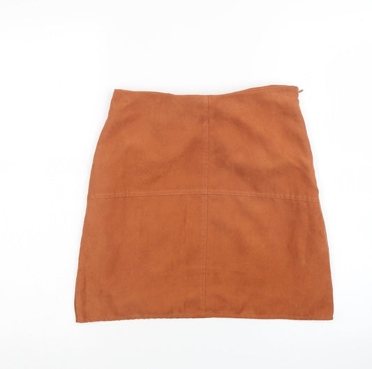 Amosphere Womens Brown   Mini Skirt Size 6