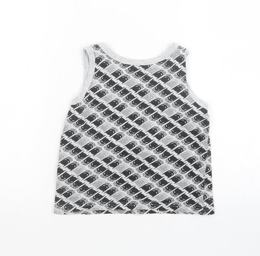 George Boys Multicoloured   Basic Tank Size 5-6 Years  - batman