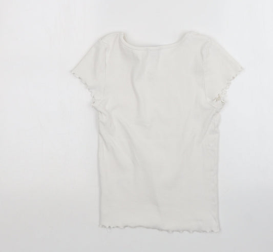 New Look Womens White   Pullover Jumper Size 10