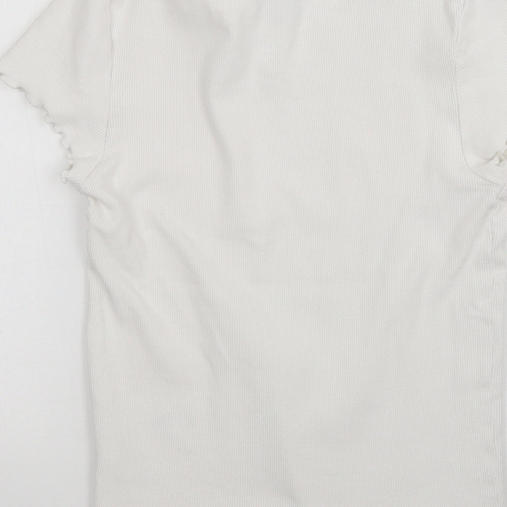 New Look Womens White   Pullover Jumper Size 10