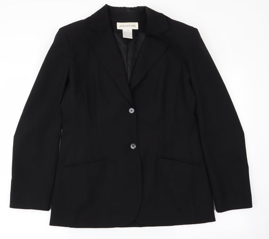 Jones New York Womens Black   Jacket  Size 12