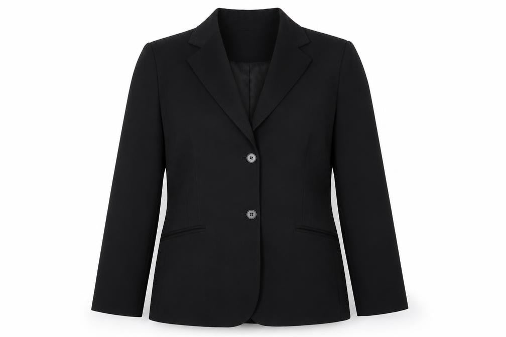 Womens UK Size 12  Jones New York Black Wool Jacket