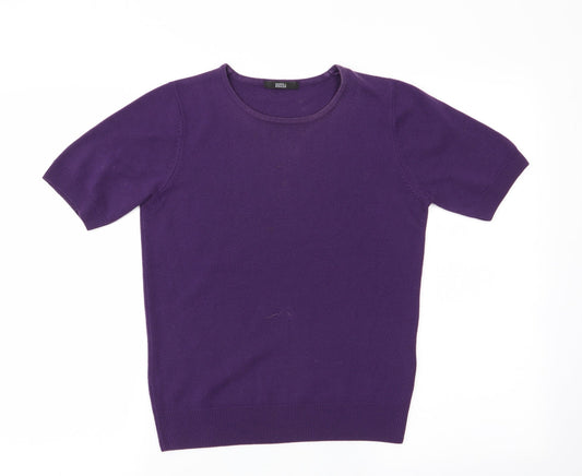Marks and Spencer Womens Purple   Pullover Jumper Size 8