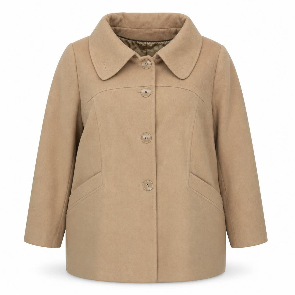Autonomy Womens Brown   Overcoat Coat Size 20