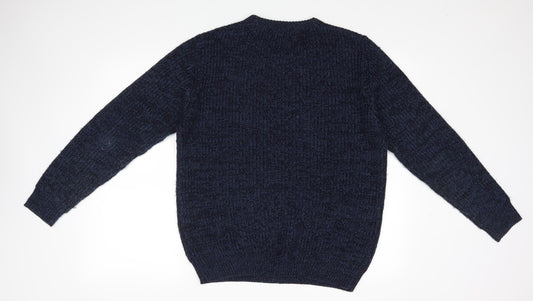 Sandstone & Co Men Mens Blue   Pullover Jumper Size M