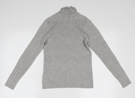 New Look Womens Grey   Pullover Jumper Size 12