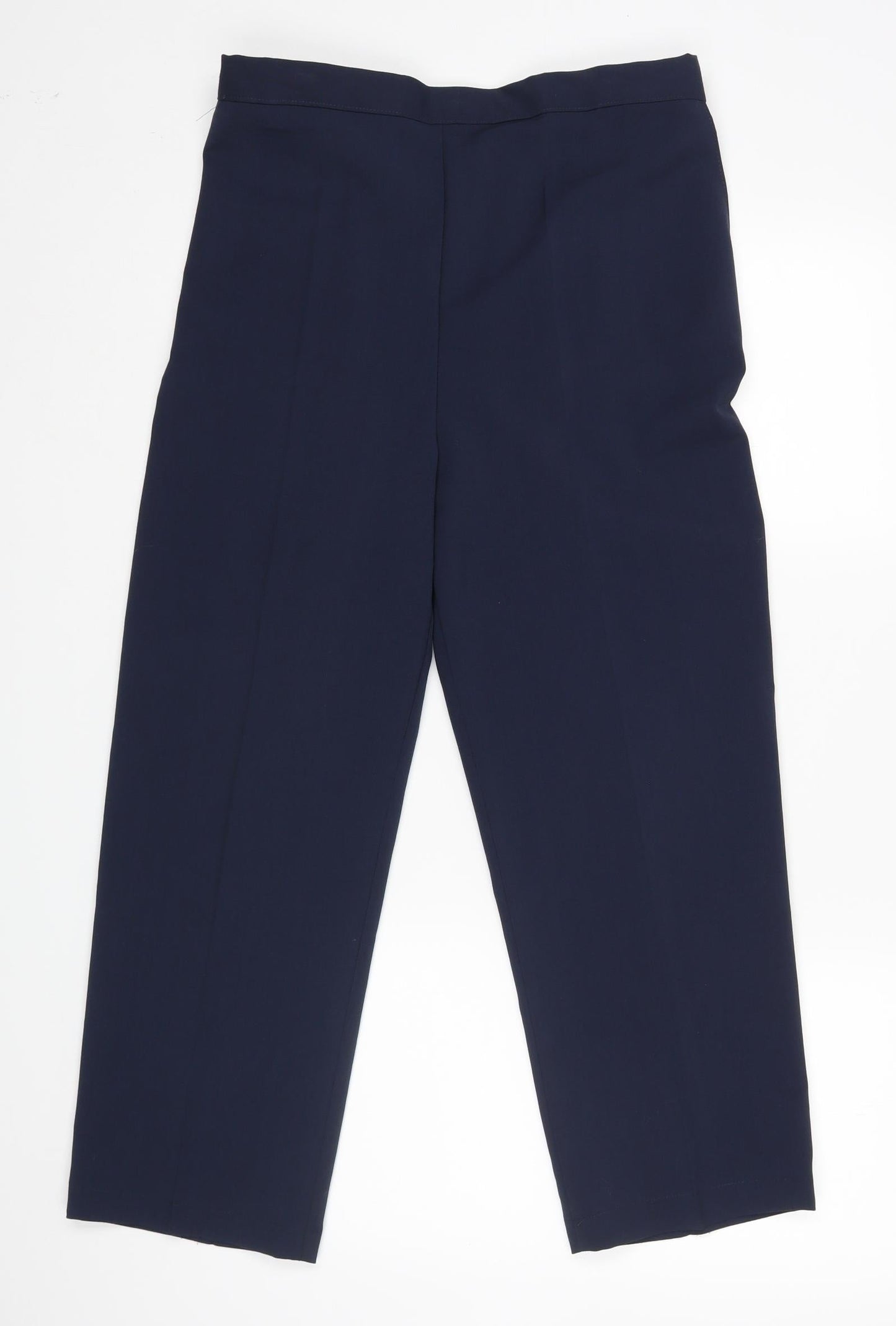 Preworn Womens Blue   Dress Pants Trousers Size 18 L25 in