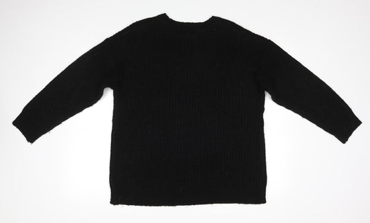 New Look Womens Black   Pullover Jumper Size M