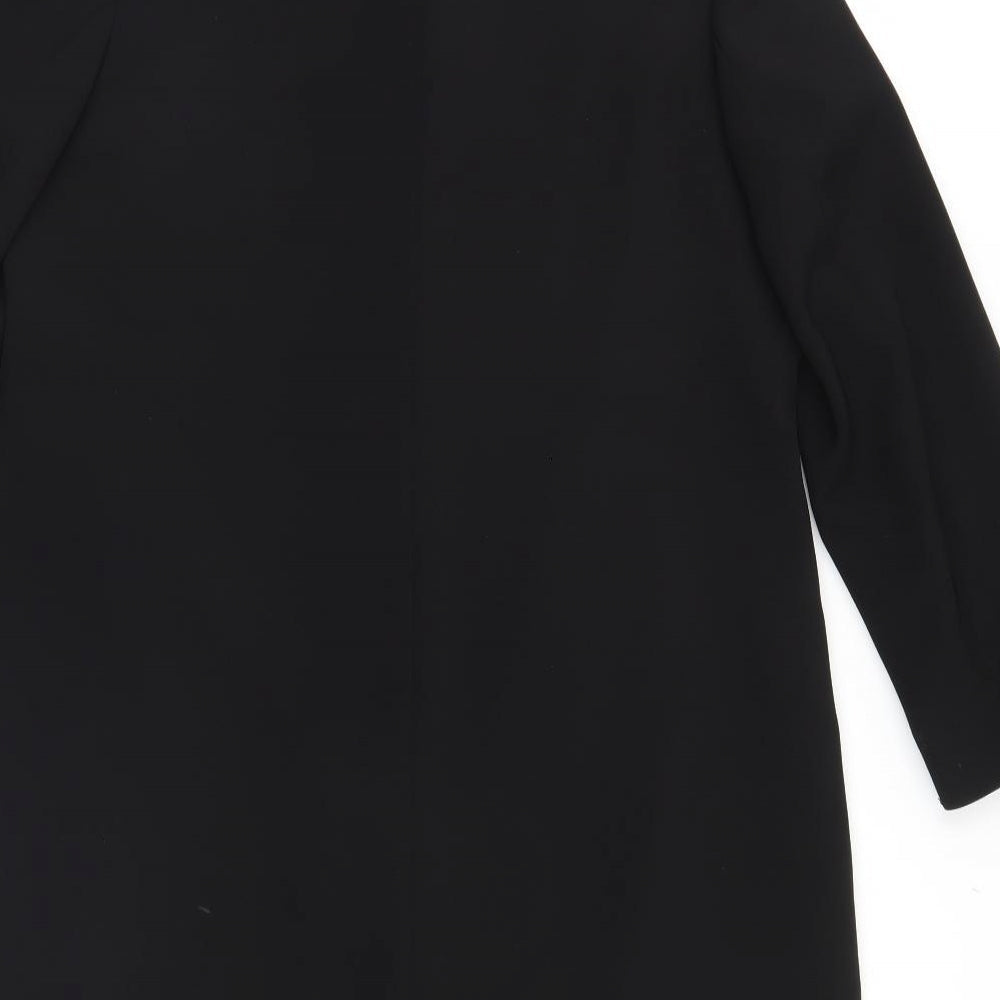 Marks and Spencer Womens Black   Overcoat Coat