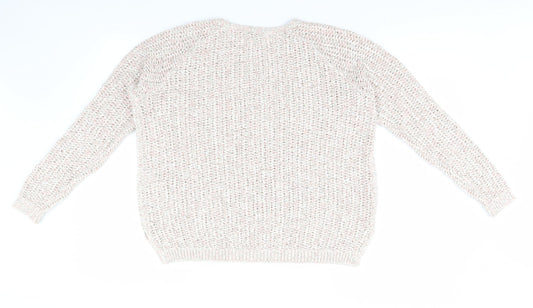 Classic Womens Pink   Pullover Jumper Size 14