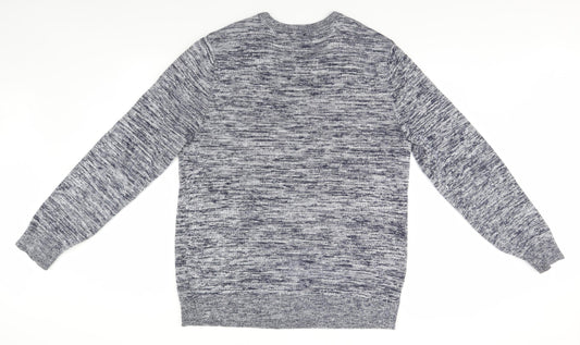 Express Mens Blue   Pullover Jumper Size XL