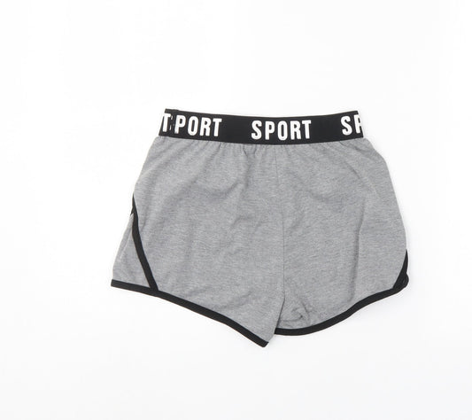 SheIn Womens Grey   Sweat Shorts Size XS